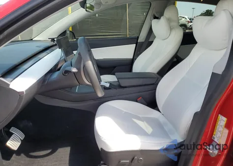 2021 Tesla Model Y из США, поврежденный, VIN 5YJYGDEF9MF137724